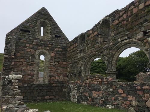 Nunnery ruins on Iona
